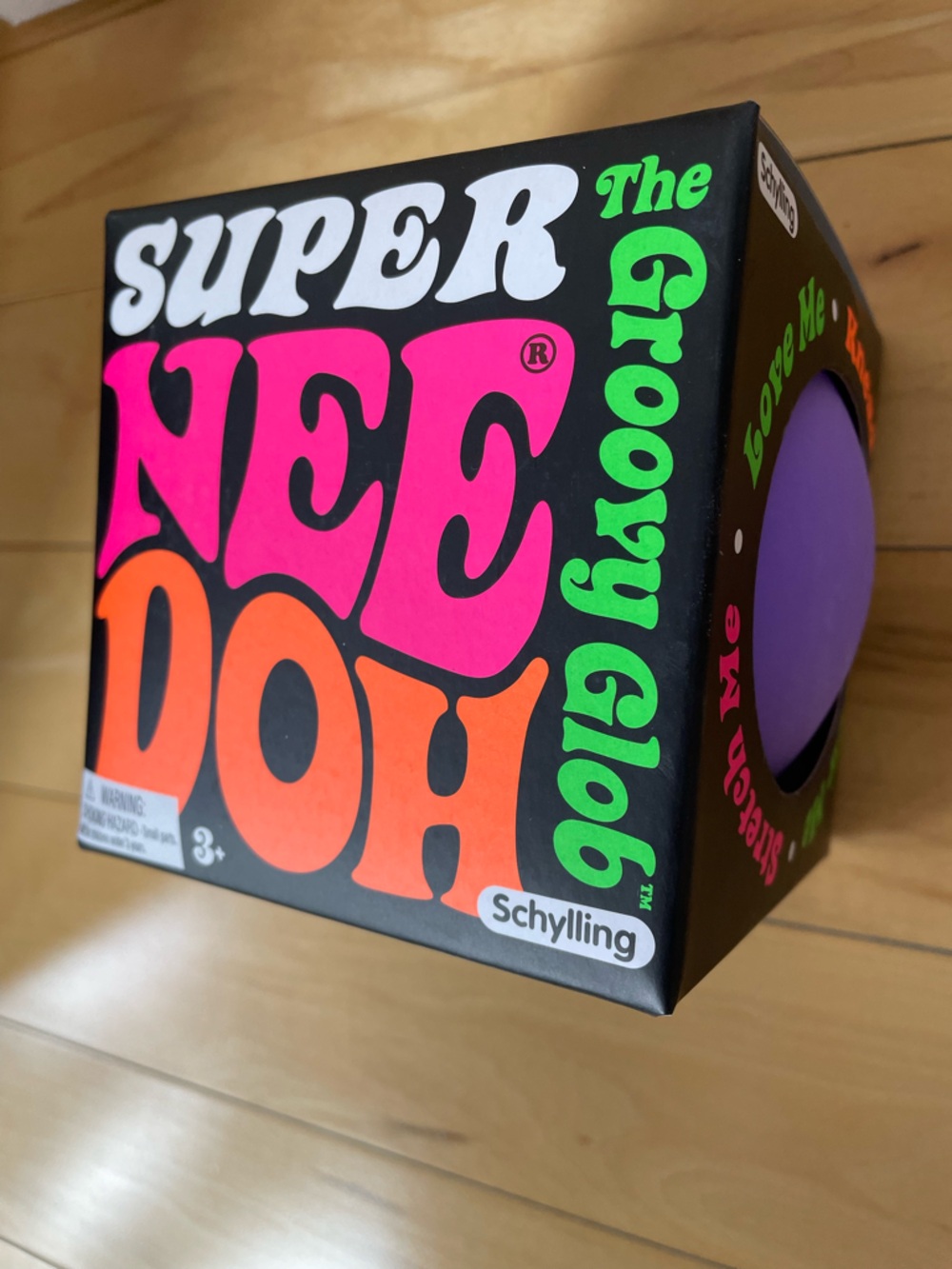 Super NeeDoh The Groovy Glob- Purple